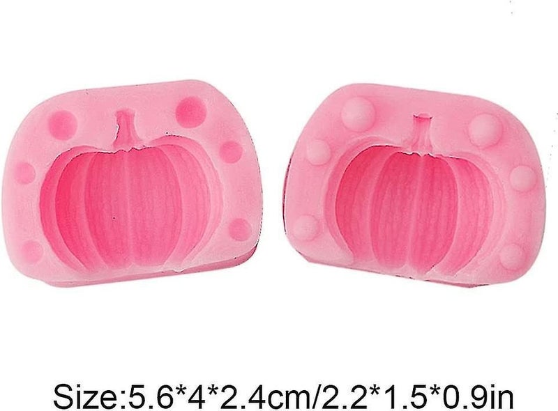DIY Pumpkin Shape Candle Mold Ë‡Â§C Non-Stick Halloween Silicone Baking Mold Carousel 2