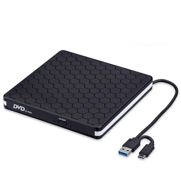 External Dvd Drive,usb 3.0 Type-c Cd Dvd +/-rw Optical Drive Usb C Burner Portab Carousel 1
