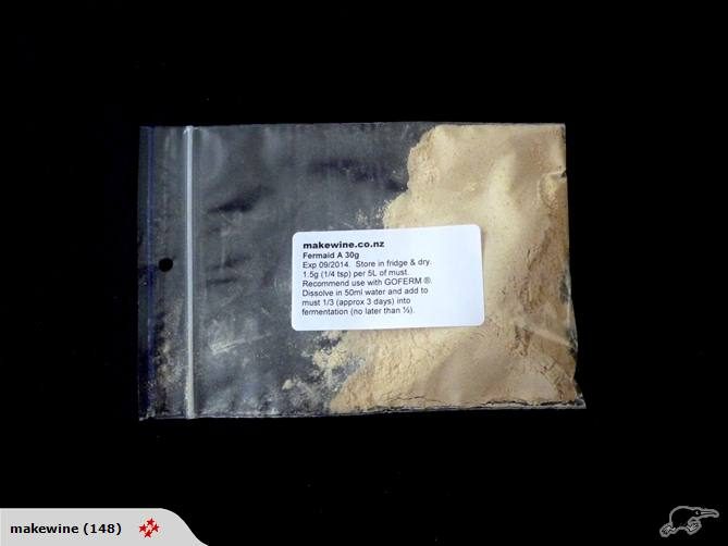 Champagne/General Purpose Yeast 100g +nutrient for 100L Carousel 2