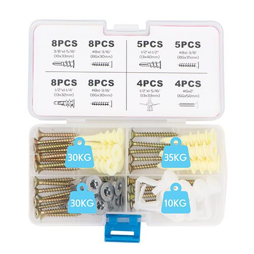 Anchor Self Drilling & Toggle Assortment Kit Carousel 2