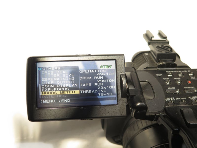 Sony HVR-Z1P Camcorder DVCAM HDV Professional Series 1080i MiniDV SD HD Digital Carousel 6