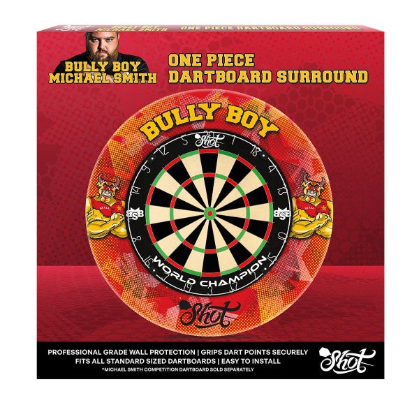 Shot Michael Smith - 1 piece Dartboard Surround Carousel 2