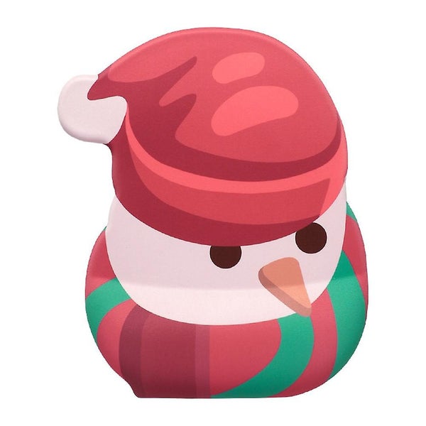 Snowman Silica Gel Mouse Pad With Wrist Support - Ergonomic Non-slip Mouse Pad F Carousel 1