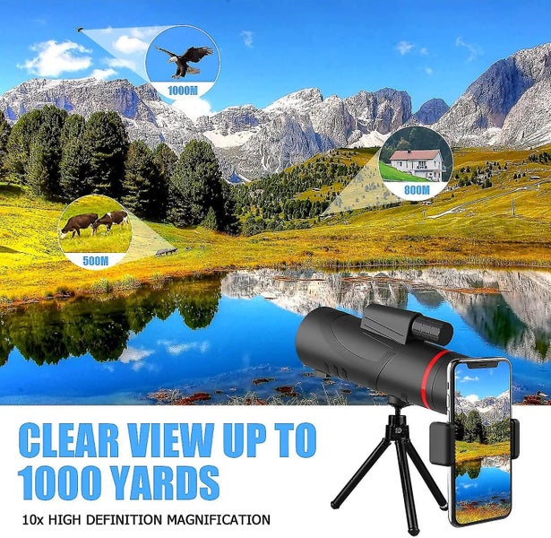 Monocular Telescope - 12 X 50 HD Powerful Waterproof Monocular Telescope Carousel 2