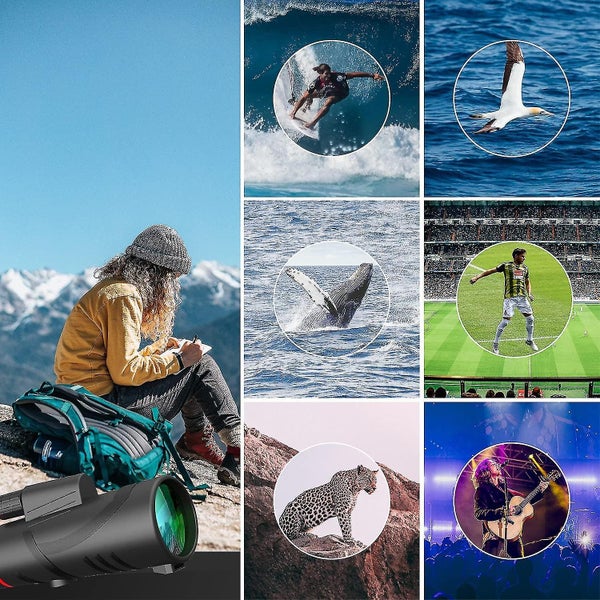 Monocular Telescope - 12 X 50 HD Powerful Waterproof Monocular Telescope Carousel 5