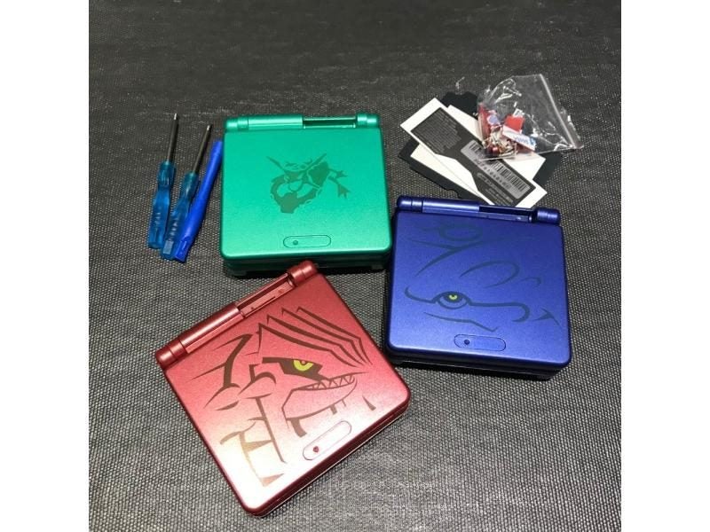 For GBA SP Housing Shell Case Cover Part For Nintendo Gameboy Advance SP Carousel 2