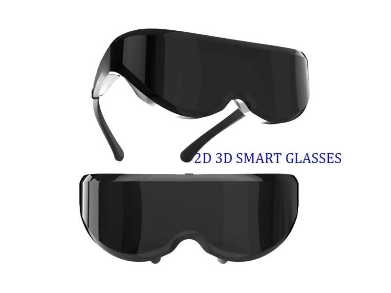 3D IMAX Portable Video Display Stereo Cinema Glasses Carousel 1