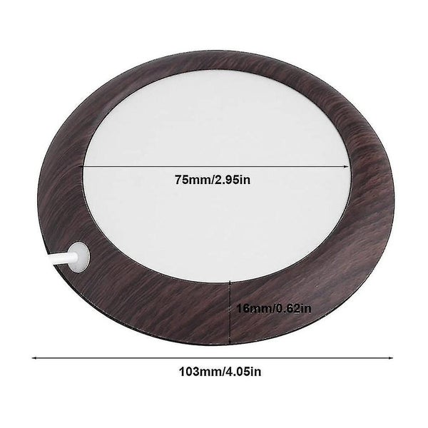 USB Heating Coaster - Creative Metal Constant Temperature Coaster. Carousel 2