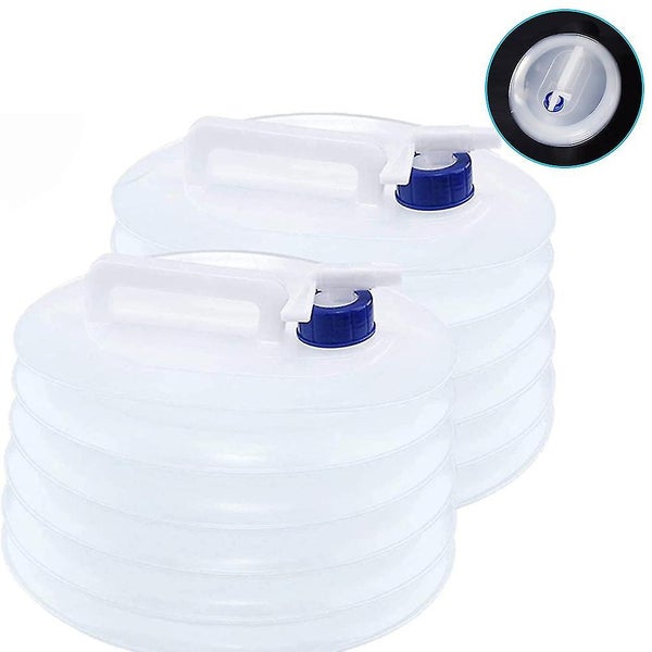 Collapsible Water Container, Premium Portable Water Storage Jug Food Grade Water Carousel 2
