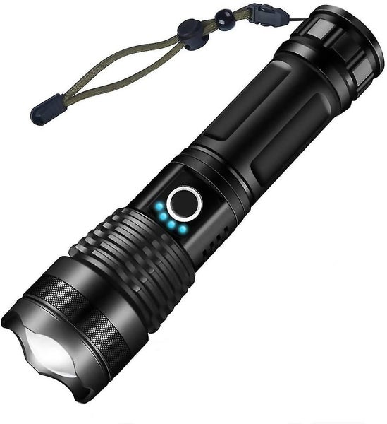 Ultra Powerful 3000 Lumens USB Rechargeable LED Flashlight - Cree XHP50 Flashlig Carousel 1