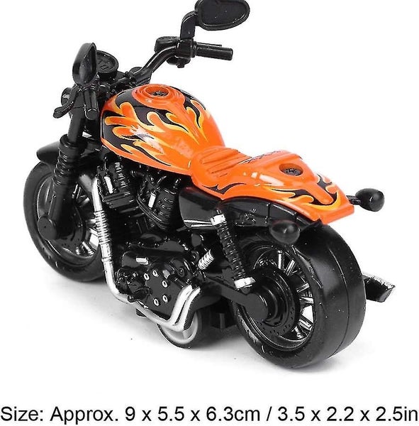 Simulation Motorbike Model - Pull-Back Vehicle Toy for Child, Intellectual Toy G Carousel 2