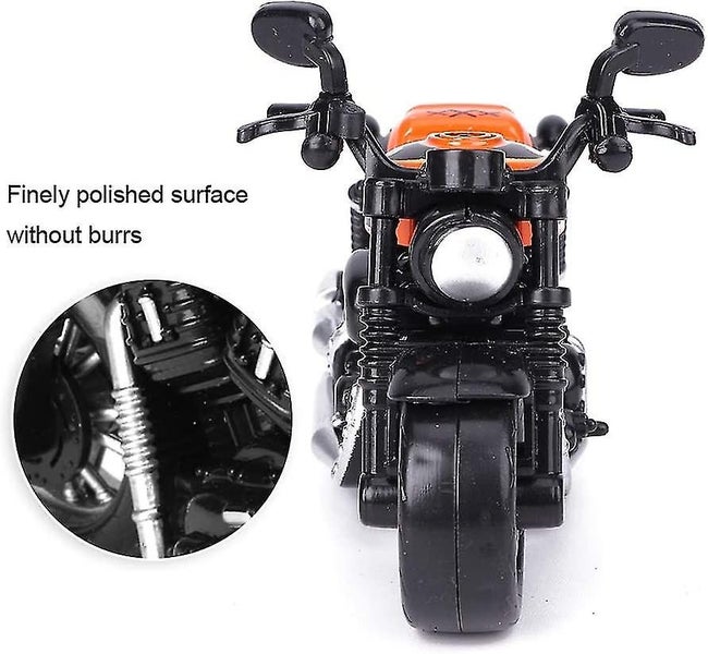 Simulation Motorbike Model - Pull-Back Vehicle Toy for Child, Intellectual Toy G Carousel 5