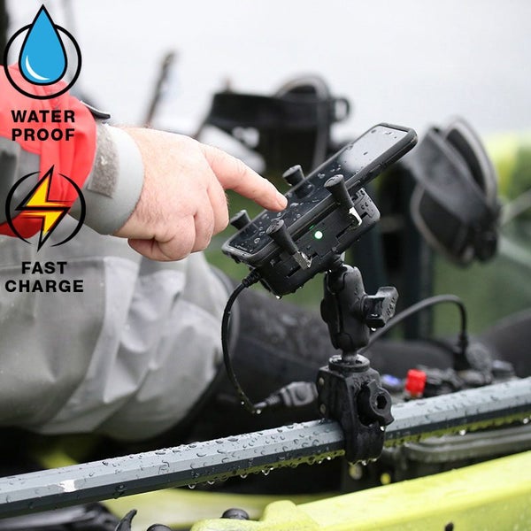 RAM-HOL-UN12WB :: RAM Tough-Charge with X-Grip 10W Waterproof Wireless Chargin Carousel 4