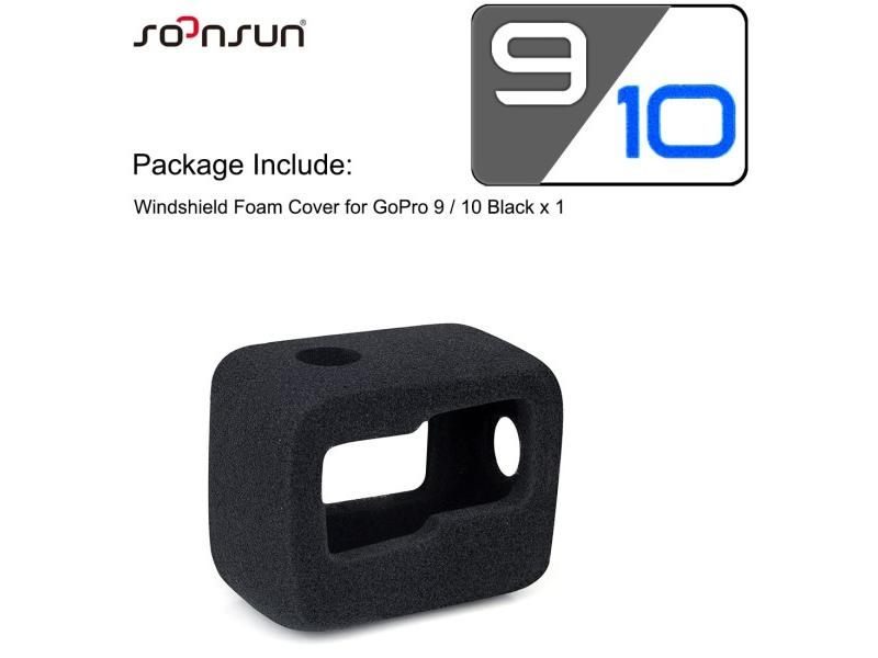 Windslayer Windshield Sponge Foam Case For GoPro Hero 11 10 9 Or 8 Or 7 6 5 Carousel 1
