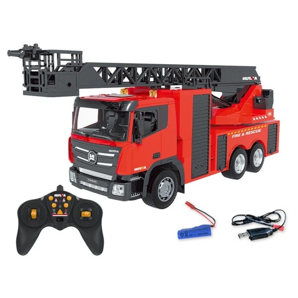HUINA 1361 FIRE TRUCK Model Car 1:18 Remote Control RC (Hui Na) Carousel 2