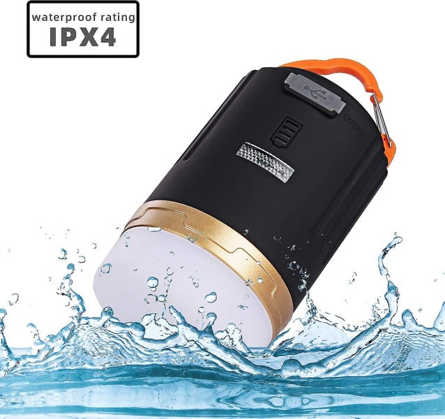Camping Lantern LED - 4800mAh Rechargeable Battery Tent Lights, Waterproof, Magn Carousel 2