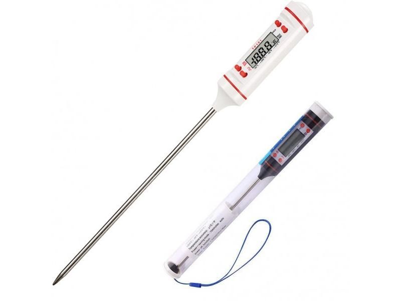 Digital Thermometer With 15cm Long Probe Candle Making Kits Measure Liquid Soy Carousel 1