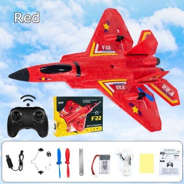 Outdoor Foam RC Airplane for Boys with Night Light Land and water can take off Carousel 1