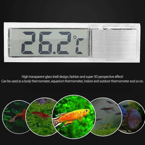 Electronic Aquarium Thermometer - Exquisite Small Two Sides' Adhesive High Sensi Carousel 5