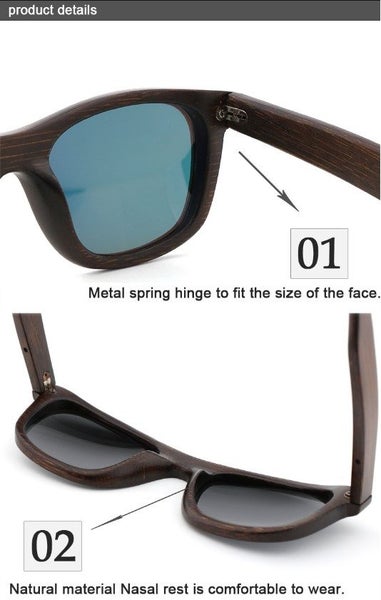 Sunglasses Polarized Wooden Look Frame HEAVILY REDUCED PRICE62930693412609114
