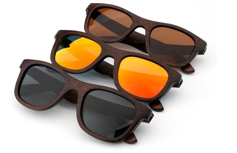 Sunglasses Polarized Wooden Look Frame HEAVILY REDUCED PRICE62930693412609113
