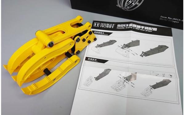 Double Eagle 1/14 Grapple Grip Attachment for Excavator **NEW IN BOX** Carousel 2