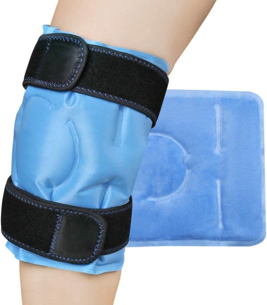 Ice Pack for Knee Pain Relief Reusable Gel Ice Wrap for Leg Injuries Carousel 1