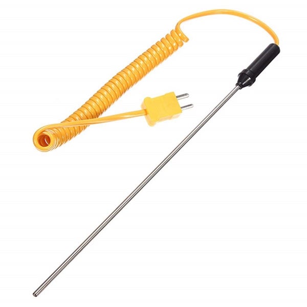 K-Type Thermocouple Probe Sensor -50°C to 1200°C Stainless Steel Carousel 1