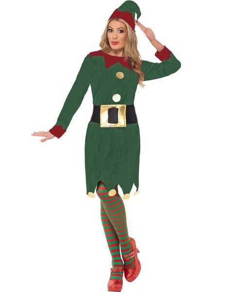 Elf Deluxe Womens Christmas Costume Carousel 2