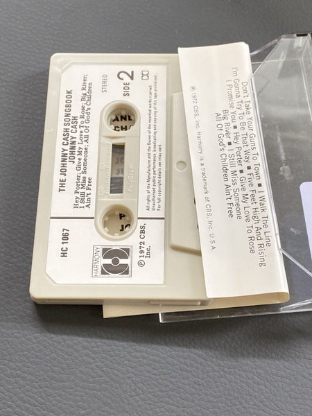 Johnny Cash - The Johnny Cash Songbook (1972) [Cassette] Carousel 2
