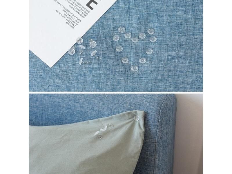 50PCS Clear Heads Twist Pins Fixed Fastener For Upholstery Blankets Sofa Sets Carousel 2