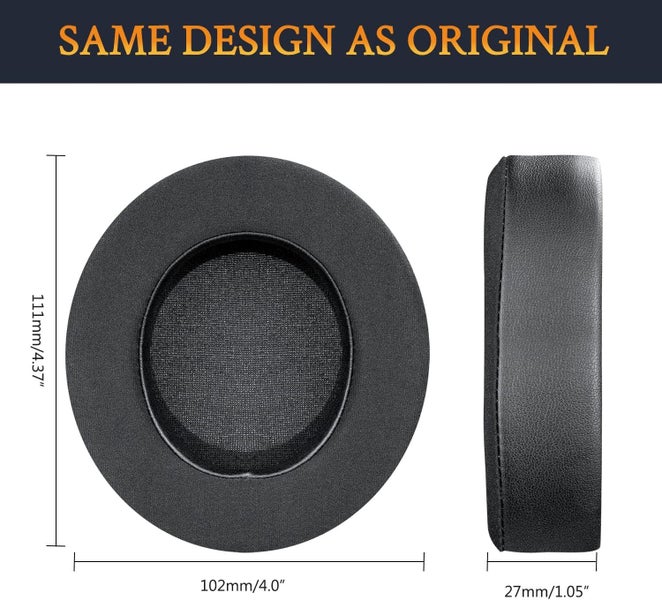 Headphones Ear Pads Cushions Replacement for Razer Kraken Pro V2, Kraken 7.1 V2 Carousel 2