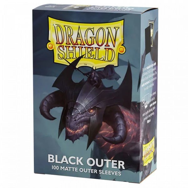 Dragon Shield: Outer Sleeves - Matte Black Carousel 1
