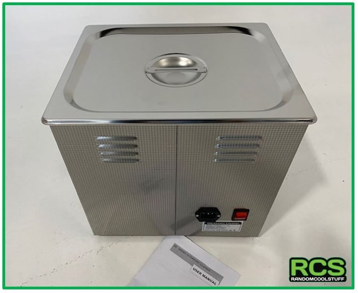 ULTRASONIC CLEANER 10 Litre .Heating function. Carousel 2