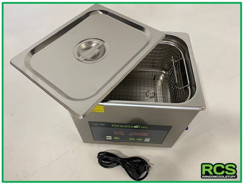 ULTRASONIC CLEANER 10 Litre .Heating function. Carousel 1