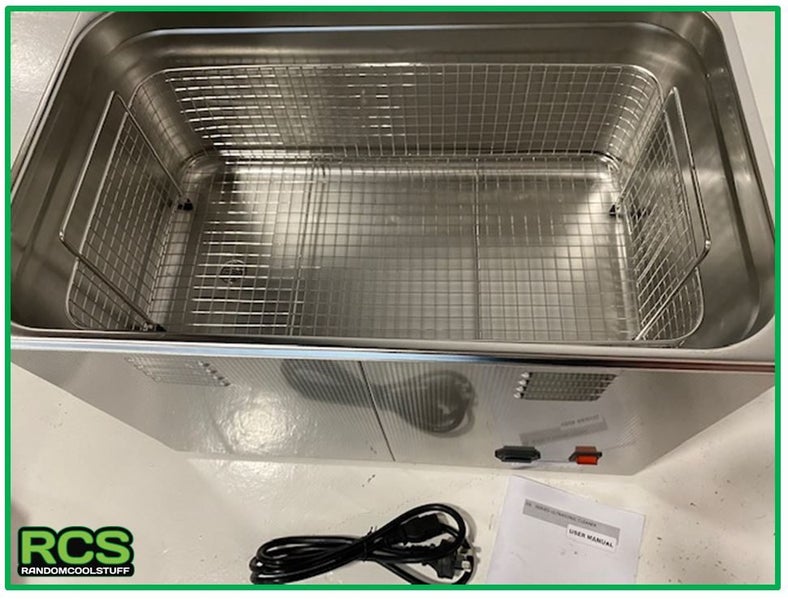 ULTRASONIC CLEANER 27 Litre .Heating and DEGAS functions. Carousel 2