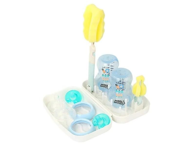 Bottle Drying Rack Sponge Brush Cup Drying Holder Set For Traveling Camping Carousel 1