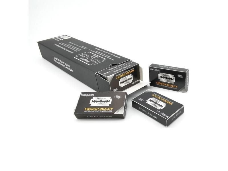 100/50/30 Pcs Razor Blades For Double Edge Razor Stainless Steel Blades Used Carousel 2