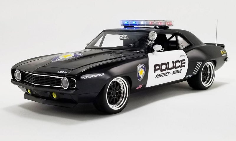 1/18 1969 Chevrolet Camaro - Street Fighter Police Interceptor Carousel 1