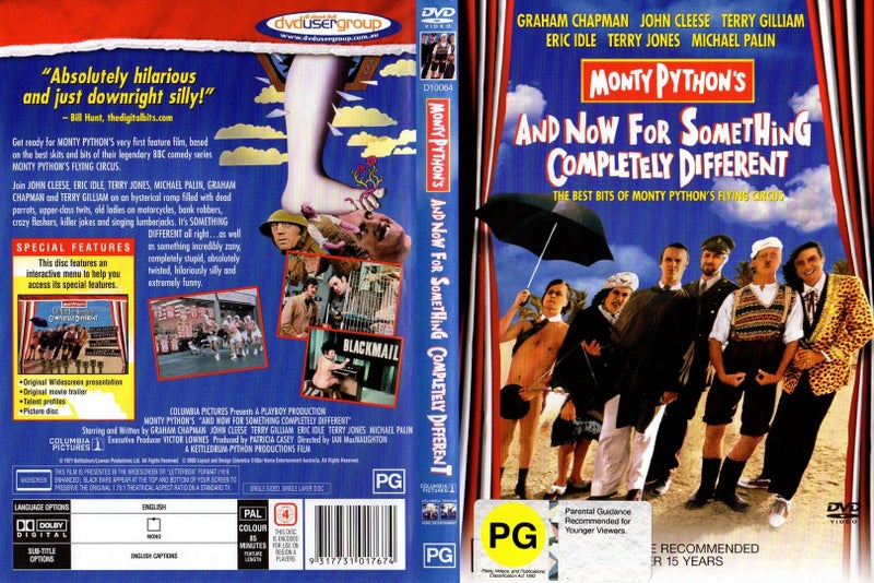 Monty Python Now For Something Completely Different (1971) *NEW*