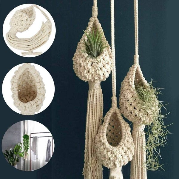 Macrame Plant Pot Hanger i2408BG0 Carousel 1