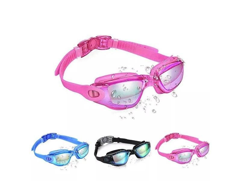 Adult Kids Swimming Goggles Anti Fog Anti Leakage UV Protector Carousel 2