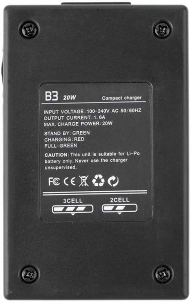 B3 balance charger 20W For 2-3S Lipo battery62973869028993113