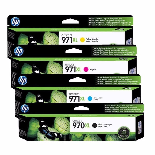 HP 970XL 971XL 4 Colours Value Pack Ink Cartridge Toner Carousel 1