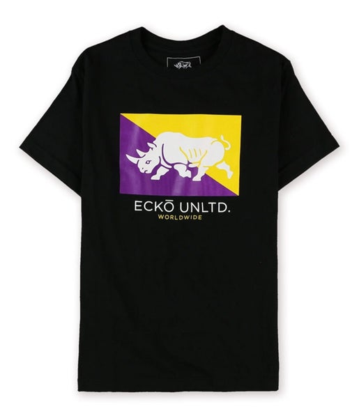 Ecko Unltd. Mens Core Flag Rhino Graphic T-Shirt Carousel 1