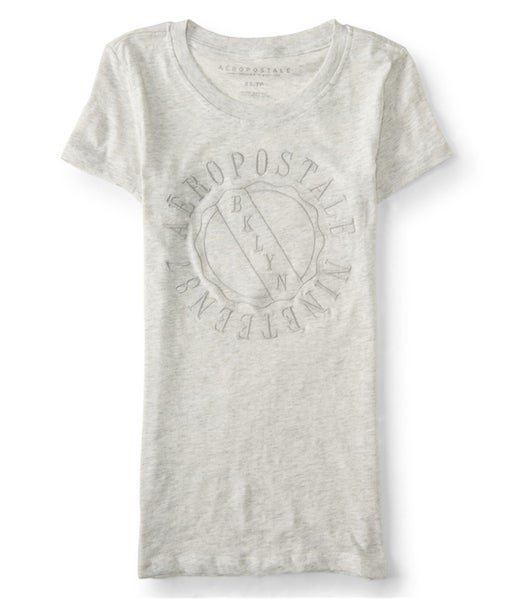 Aeropostale Womens Bklyn Nineteen 87 Embellished T-Shirt Carousel 1