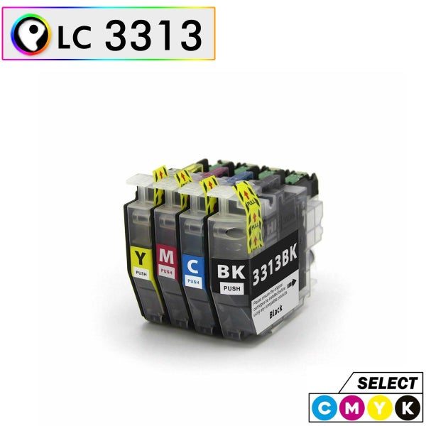 LC3313 LC3311 Compatible Ink Cartridge for Brother MFCJ491DW Carousel 1