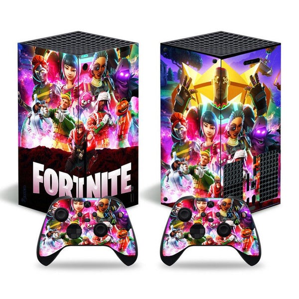 Xbox Series X Console Wireless Controllers Protect Skin Wrap Vinyl Decal Sticker Carousel 1
