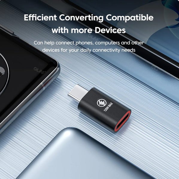 120W Apple Lightning to USB-C Adapter Carousel 2