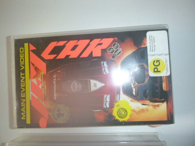 Jet Car Drag racers Video Tape Carousel 1